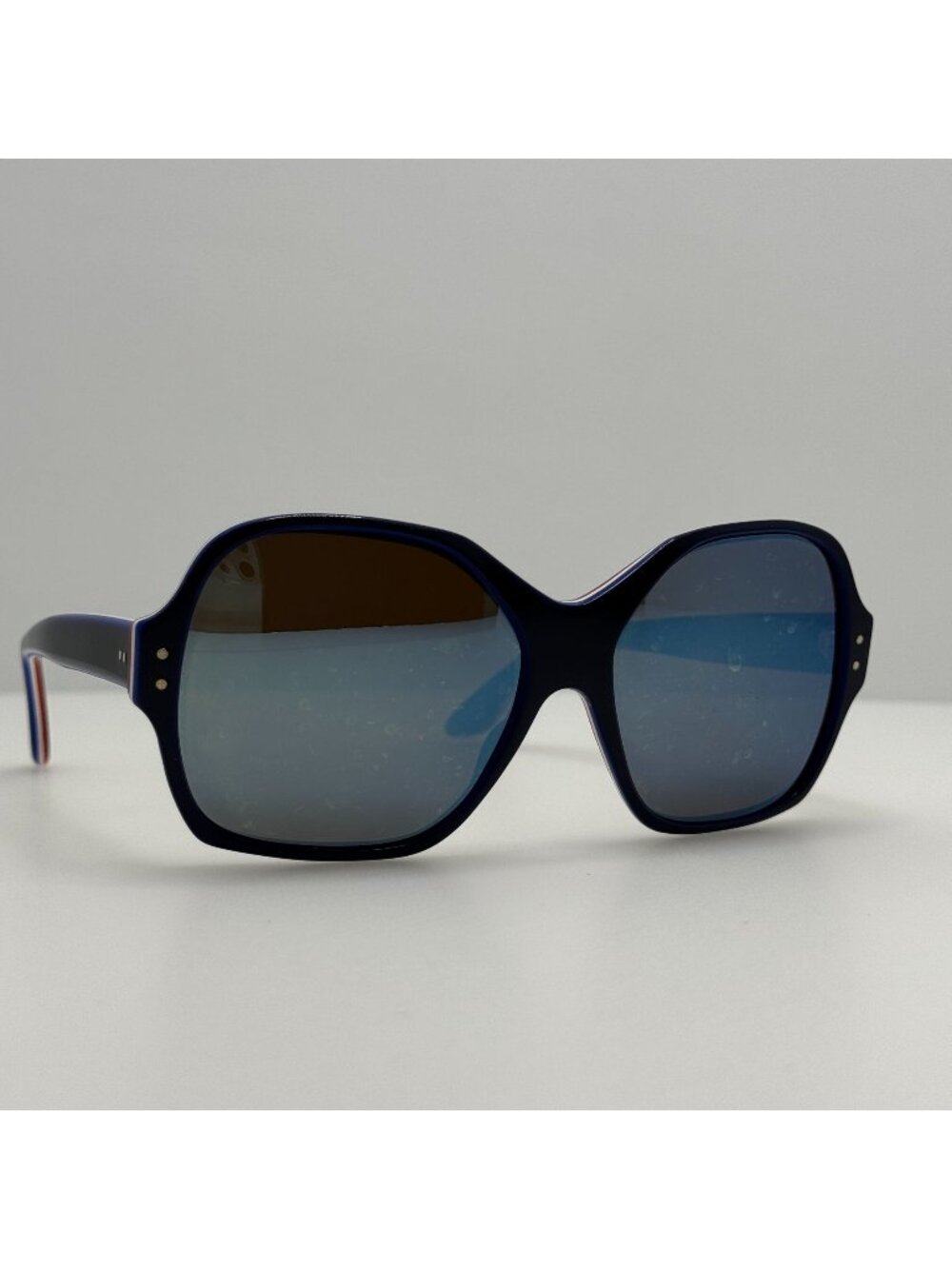 Unbranded Sunglasses Vintage Retro Ski Red White Blue